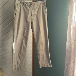 Men's Classic Tan Pants! Like new St John’s Bay. Size 36x30